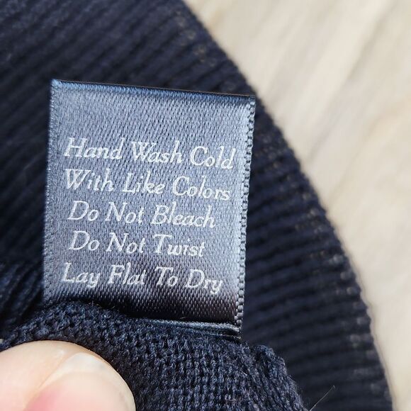 🔸️Black Lightweight Retro Style Short Sleeve Sweater XLarge - Picture 10 of 10